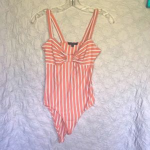 Ambiance Stripped Bodysuit